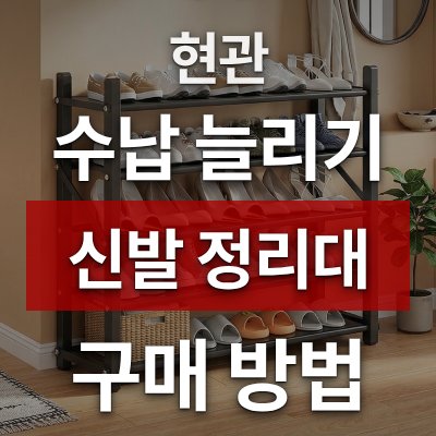 현관 수납 늘리는 방법, 튼튼한 신발 정리대(로켓배송)