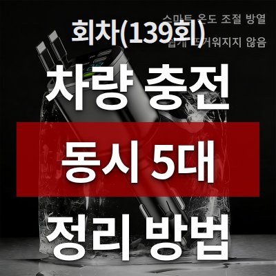차량 핸드폰 충전 정리 고민, 동시5대충전이 답입니다 (언니템)